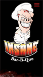 Mobile Screenshot of insanebbq.com